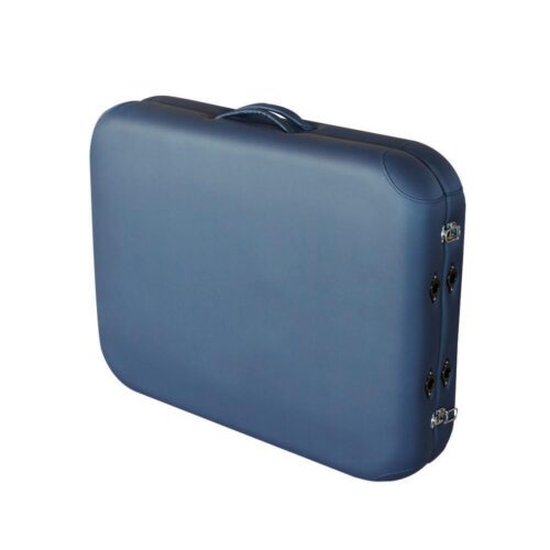 lettino massaggio portatile wayer deco chiuso, modello blu petrolio